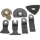 Grizzly Industrial Kit for Oscillating Multi-Tools, 7 pc. T27940