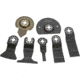 Grizzly Industrial Kit for Oscillating Multi-Tools, 7pc T27941