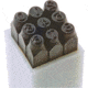Grizzly Industrial Steel Stamping Set - 1/8in. Numbered G5746