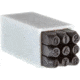 Grizzly Industrial Steel Stamping Set - 1/8in. Numbered G5746