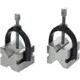 Grizzly Industrial V-Block Pair w/ Clamps 1-3/4in. H5609