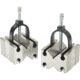 Grizzly Industrial V-Block Pair w/ clamps Side Use H5612