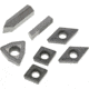 Grizzly Industrial YG6X TiN Insert Set (7) for T10293 - Aluminum T23903