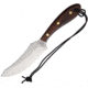 Grohmann Large Skinner Rosewood Knife, 5 satin finish stainless skinner blade, Rosewood handle, R100S