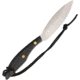 Grohmann Original Design Fixed Blade Knife, 4in, Black, Micarta Handle GRM1S