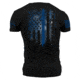 Grunt Style Blue Shield T-Shirt - Mens, Black, Large, GS3073-L