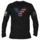 Grunt Style Freagle Long Sleeve T-Shirt - Mens, Black, Small, GS3637-S