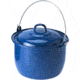 GSI Enamelware Convex Kettle, 4 Qt, Blue, 62210
