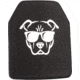 Guard Dog Body Armor Ultralight Level IIIa Ceramic Plate, 10x12, Black, 10x12, UHMWPE-IIIA-PLATE