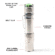 Guard Dog Security Spectra Flashlight, Chrome, TL-GDS300