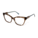 Guess By Marciano GM0331 Progressive Prescription Eyeglasses - Havana Frame, 53 mm Lens Diameter GM033153056