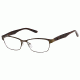 Guess GU2420 Eyeglass Frames - Matte Dark Brown Frame Color