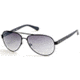 Guess GU6862 Sunglasses - Black Frame Color, Smoke Mirror Lens Color