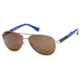 Guess GU6862 Sunglasses - Gold Frame Color, Gradient Brown Lens Color