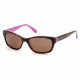 Guess GU7409 Sunglasses - Dark Havana Frame Color, Brown Lens Color
