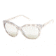 Guess GU7437 Sunglasses - White Frame Color, Smoke Mirror Lens Color