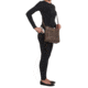 Gun Tote'n Mamas Concealed Carry Slim X-Body, Distressed Leather, Brown, GTM-CZY/98