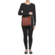 Gun Tote'n Mamas Concealed Carry Slim X-Body, Pebble Grain Cowhide, Cinnamon/Black, GTM-98/CINM