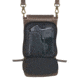 Gun Tote'n Mamas Concealed Carry X-Body Smartphone Pouch, Distressed Leather, Brown, GTM-CZY/07