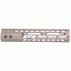 GUNTEC USA 10in Air Lite M-Lok Free Floating Handguard with Monolithic Top Rail, Flat Dark Earth GT-10MLK-AL-FDE