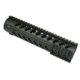 GUNTEC USA 10in Free Floating Handguard w/Sectional Side/Bottom Rails,Black,1.93in dia GT1326-10