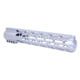 Guntec USA 12in AIR-LOK Series M-LOK Compression Free Floating Handguard With Monolithic Top Rail .308 Cal, Anodized Clear, GT-12ALC-308-CLEAR