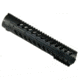 GUNTEC USA 12in Free Floating Handguard w/Sectional Side/Bottom Rails,Black,1.93in dia GT1326-12