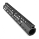 GUNTEC USA 12in Ultra Lightweight Thin M-Lok System Free Floating Handguard w/Monolithic Top Rail,.308 Cal,Black GT-12MLK-308