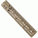 GUNTEC USA 12in Ultra Lightweight Thin M-Lok System Free Floating Handguard w/Monolithic Top Rail,.308 Cal,Cerakote Flat Dark Earth GT-12MLK-308-E