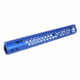 Guntec USA 15in Air Lite Series Honeycomb M-Lok Free Floating Handguard w/ Monolithic Top Rail, Anodized Blue, GT-15HC-AL-MLK-BLUE