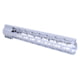 Guntec USA 15in AIR-LOK Series M-LOK Compression Free Floating Handguard With Monolithic Top Rail .308 Cal, Anodized Clear, GT-15ALC-308-CLEAR