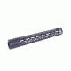 GUNTEC USA 15in Mod Lite Skeletonized Series M-Lok Free Floating Handguard w/Monolithic Top Rail,.308 Cal, Black GT-15MDLTE-308