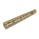 GUNTEC USA 15in Ultra Lightweight Thin M-Lok System Free Floating Handguard w/Monolithic Top Rail,.308 Cal,Cerakote Flat Dark Earth GT-15MLK-308-E