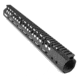 GUNTEC USA 15in Ultra Lightweight Thin M-Lok System Free Floating Handguard w/Monolithic Top Rail,.308 Cal,Black GT-15MLK-308