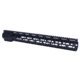 Guntec USA 16.5 AIR-LOK Series M-LOK Compression Free Floating Handguard w/ Monolithic Top Rail, .308 Cal, Anodized Black, GT-16.5ALC-308