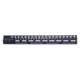 Guntec USA 16.5'' Ultra Lightweight Thin M-LOK System Free Floating Handguard w/ Monolithic Top Rail, Anodized Black, GT-16.5MLK