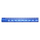 Guntec USA 16.5'' Ultra Lightweight Thin M-LOK System Free Floating Handguard w/ Monolithic Top Rail, Anodized Blue, GT-16.5MLK-BLUE