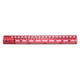Guntec USA 16.5 Ultra Lightweight Thin M-LOK System Free Floating Handguard w/ Monolithic Top Rail, Anodized Red, GT-16.5MLK-RED