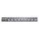 Guntec USA 16.5 Ultra Lightweight Thin M-LOK System Free Floating Handguard w/ Monolithic Top Rail, Cerakote Flat Dark Earth, GT-16.5MLK-FDE