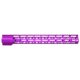 Guntec USA 16.5in AIR-LOK Series M-LOK Compression Free Floating Handguard w/ Monolithic Top Rail, Anodized Purple, GT-16.5ALC-PURPLE