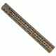 GUNTEC USA 16.5in Ultra Lightweight Thin M-Lok Free Floating Handguard w/Monolithic Top Rail,.308 Cal,Cerakote Flat Dark Earth GT-16.5MLK-308-FDE