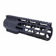 Guntec USA .308 Caliber AIR-LOK Series M-LOK Compression Free Floating Handguard w/Monolithic Top Rail, 7in, Black, GT-7ALC-308