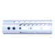 Guntec USA .308 Caliber Ultra Lightweight Thin M-LOK System Free Floating Handguard w/Monolithic Top Rail, 7in, Anodized Clear, GT-7MLK-308-CLEAR