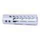 Guntec USA .308 Caliber Ultra Lightweight Thin M-LOK System Free Floating Handguard w/Monolithic Top Rail, 7in, Anodized Clear, GT-7MLK-308-CLEAR