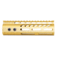 Guntec USA .308 Caliber Ultra Lightweight Thin M-LOK System Free Floating Handguard w/Monolithic Top Rail, 7in, Anodized Gold, GT-7MLK-308-GOLD
