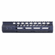 Guntec USA .308 Caliber Ultra Lightweight Thin M-LOK System Free Floating Handguard w/Monolithic Top Rail, 9in, Black, GT-9MLK-308