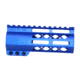 Guntec USA 5 AIR-LOK Series M-LOK Compression Free Floating Handguard w/ Monolithic Top Rail, Anodized Blue, GT-5ALC-BLUE