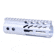 Guntec USA 6 Ultra Lightweight Thin M-LOK Free Floating Handguard w/ Monolithic Top Rail, Anodized Clear, GT-6MLK-CLEAR