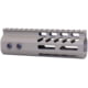 Guntec USA 6in Ultra Lightweight Thin M-LOK Free Floating Handguard w/ Monolithic Top Rail, Flat Dark Earth, GT-6MLK-FDE