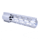 Guntec USA 9in .308 Caliber AIR-LOK Series M-LOK Compression Free Floating Handguard With Monolithic Top Rail, Anodized Clear, GT-9ALC-308-CLEAR
